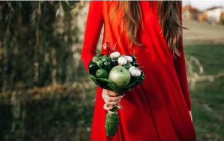 创意的蔬菜手捧花图片素材2017 今年结婚不捧花