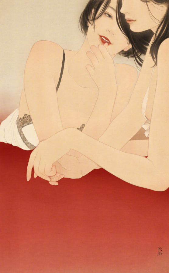 少女的夢境聊天背景图