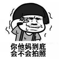 不会拍照表情包