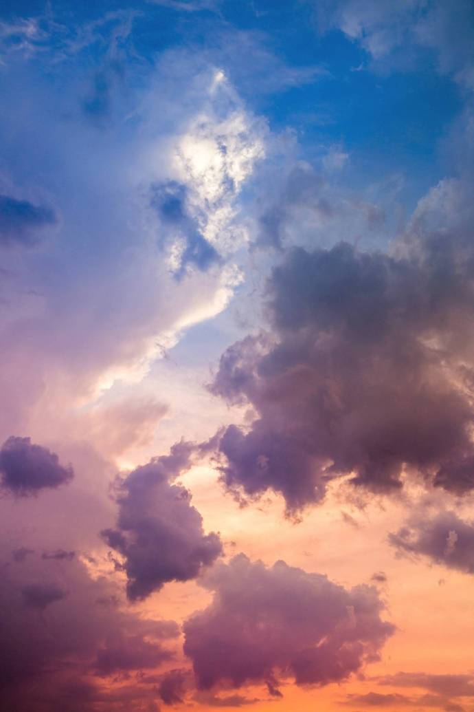 色彩之空微信背景图