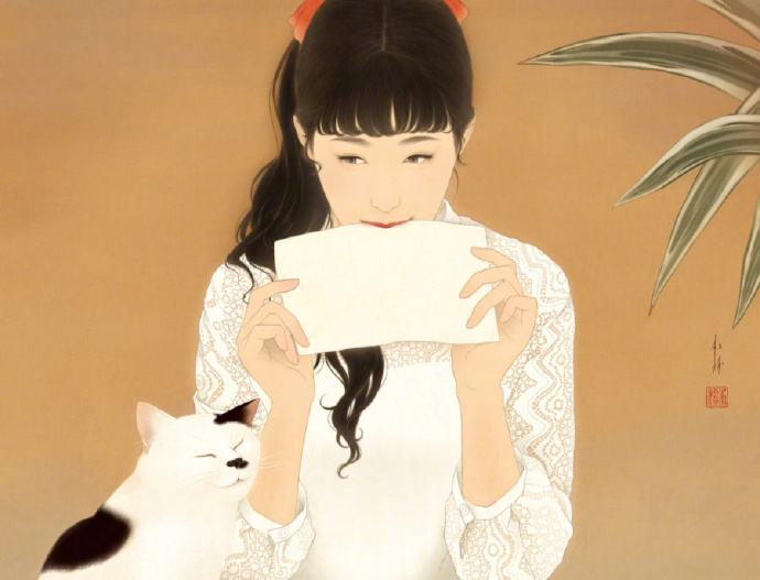 少女的夢境聊天背景图