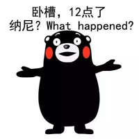 熊本熊暑假在家的表情包