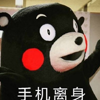 熊本熊暑假在家的表情包