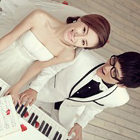 2017幸福情侣婚纱微信头像 幸福从和你牵手开始