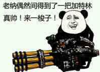 加特林冒蓝火表情包