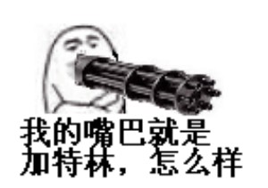 加特林冒蓝火表情包