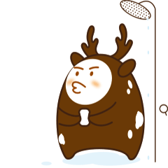 鹿小萌和鹿小贱微信表情包