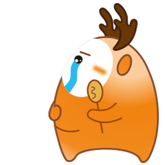 鹿小萌和鹿小贱微信表情包