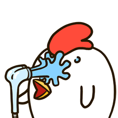 小黑鸡和白兰度微信表情包