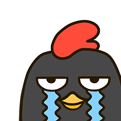 小黑鸡和白兰度微信表情包