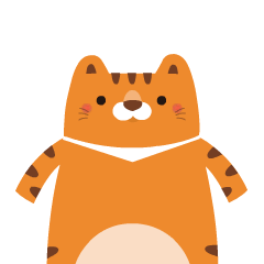 幸福猫咪阿福微信表情包