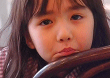 小女孩可爱卖萌微信表情包