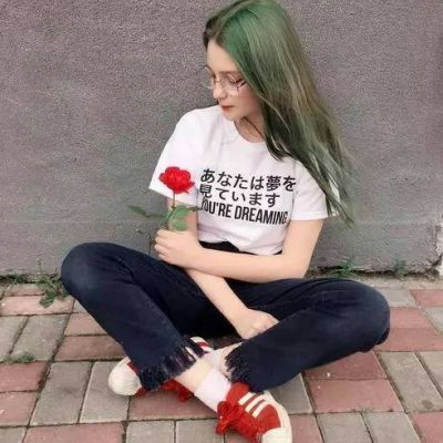 欧美范女生微信头像