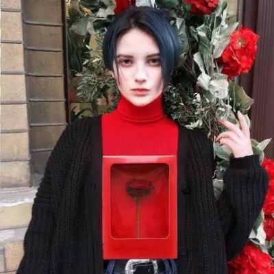 欧美范女生微信头像