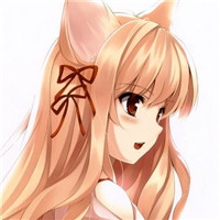 动漫超萌版猫耳微信情侣头像