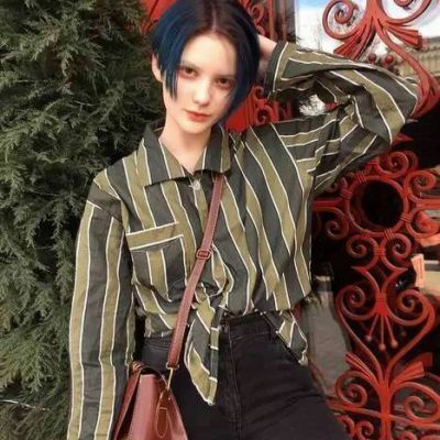 欧美范女生微信头像