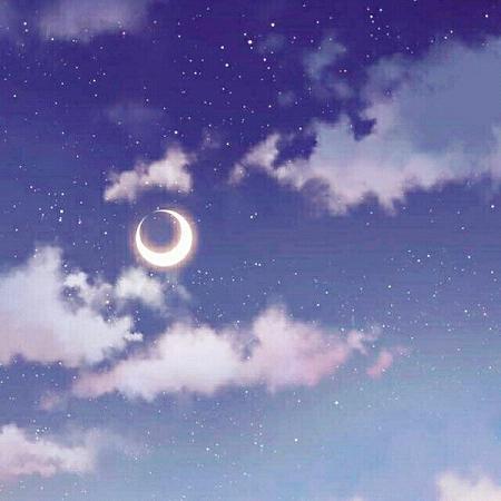 关于月光唯美微信聊天背景图