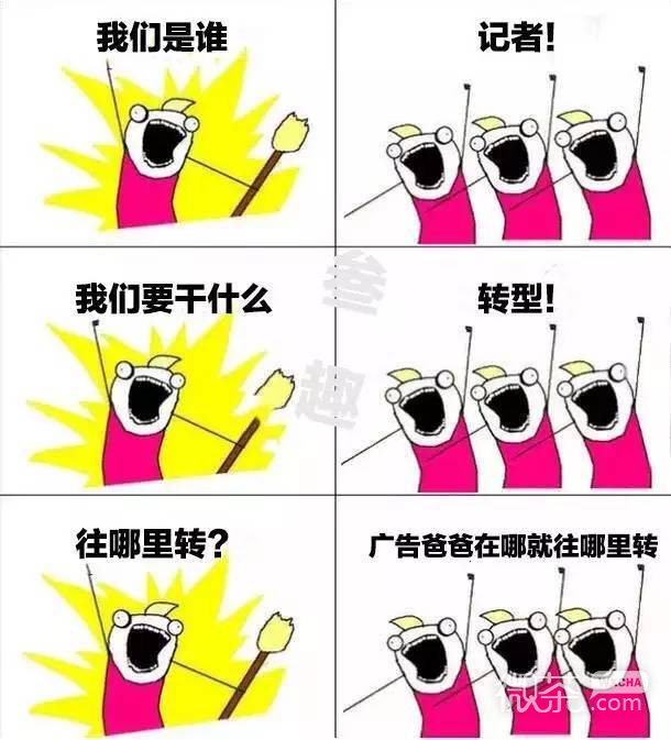 我们是谁？甲方！乙方！记者！微信表情包
