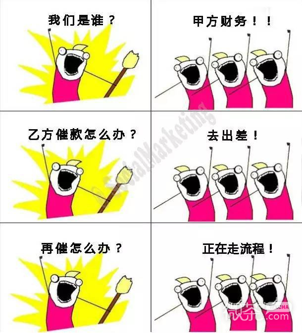 我们是谁？甲方！乙方！记者！微信表情包