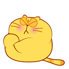 开心猫夏日微信表情包第9弹