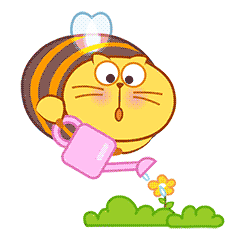 开心猫夏日微信表情包第9弹