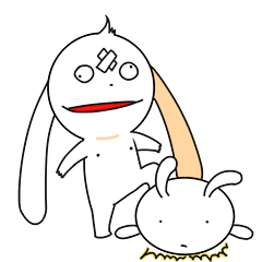 斜眼兔微信表情包