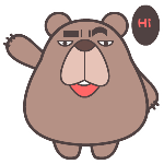 屌丝熊微信表情包合集