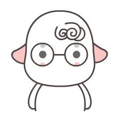 小羊白软软萌萌哒微信动态表情包