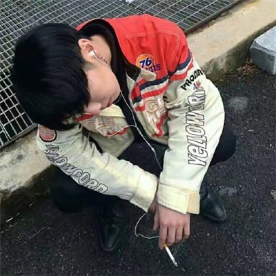 颓废伤感微信男生个性头像