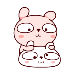 搞怪可爱的冷兔微信恶搞表情包