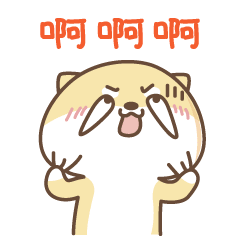 萌萌哒的小狗莫尼微信恶搞表情包下载