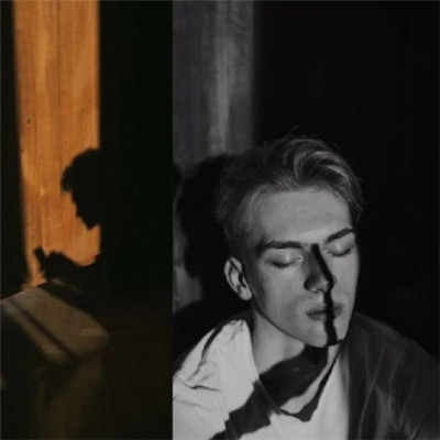 颓废伤感微信男生个性头像