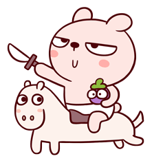 搞怪可爱的冷兔微信恶搞表情包