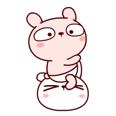 搞怪可爱的冷兔微信恶搞表情包