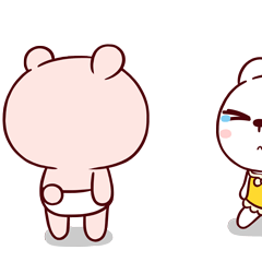 搞怪可爱的冷兔微信恶搞表情包