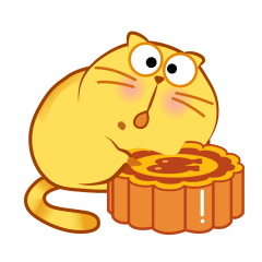 呆萌可爱开心猫微信恶搞表情包