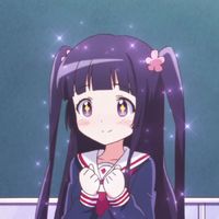 萌萌哒的二次元女生微信闺蜜头像