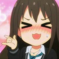 萌萌哒的二次元女生微信闺蜜头像