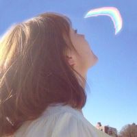 甜美小清新风格微信女生头像