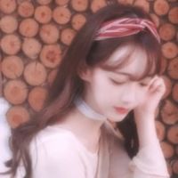 甜美小清新风格微信女生头像