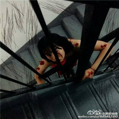 重口味病态系列微信血腥女头