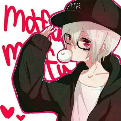 霸气唯美二次元卡通男生头像