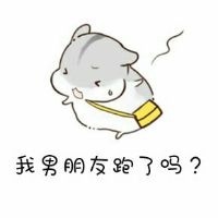 可爱仓鼠之男朋友去哪了微信表情包