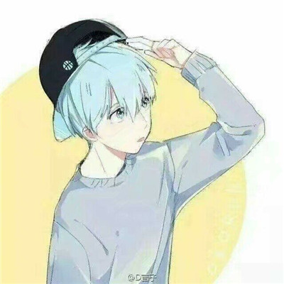 霸气唯美二次元卡通男生头像