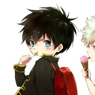 霸气唯美二次元卡通男生头像