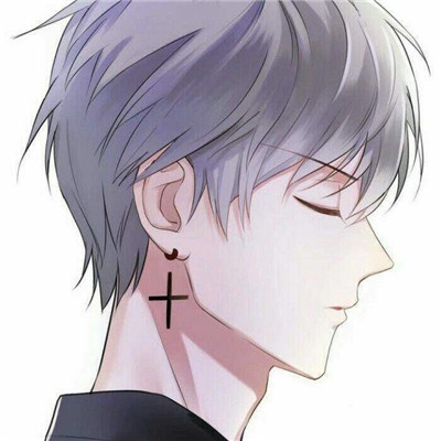 霸气唯美二次元卡通男生头像