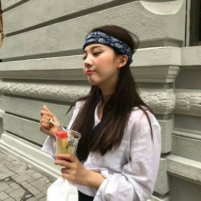 唯美小清新女生微信头像下载