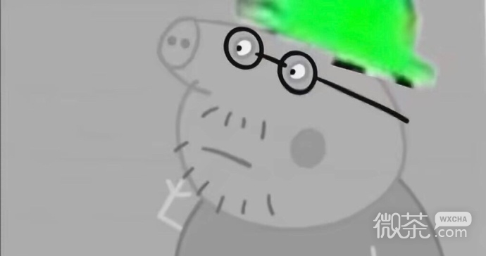 爆笑小猪佩奇吹风机系列微信表情包