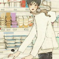 唯美温馨卡通风格微信情侣头像下载