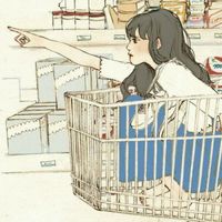 唯美温馨卡通风格微信情侣头像下载